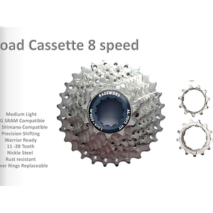 Raceworx Cassette - 8 speed